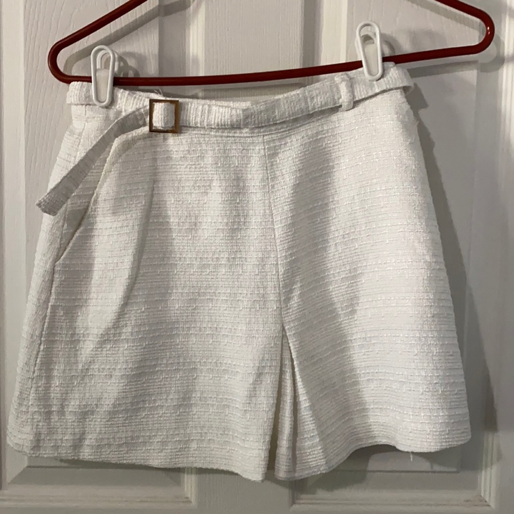 White skirt